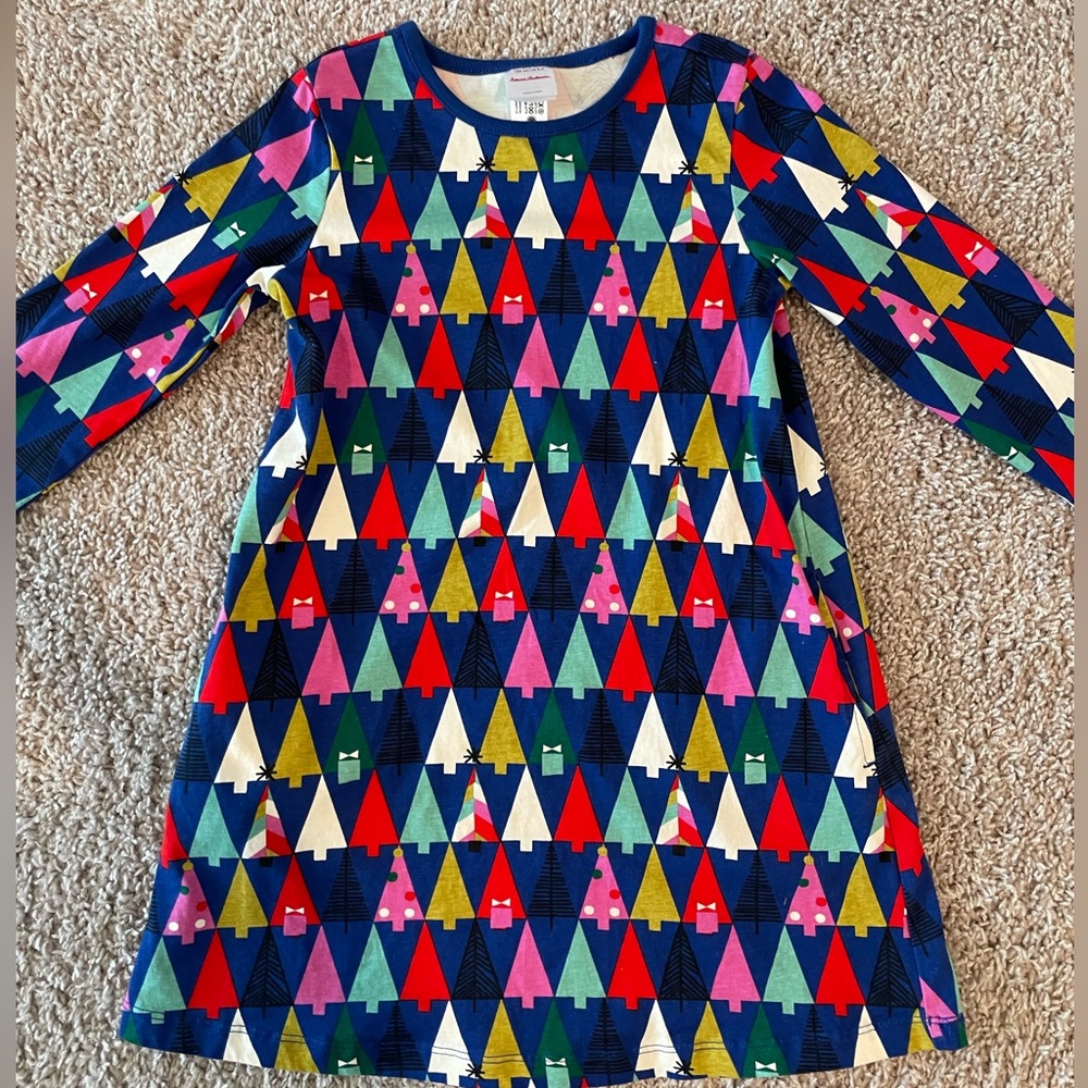 Girls Hanna Andersson Christmas dress